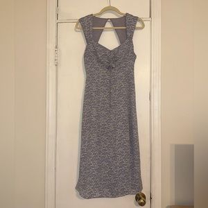 ASTR The Label purple floral midi dress. Worn once. Size small